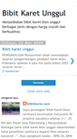 Mobile Screenshot of bibitkaretunggul.blogspot.com