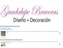 Tablet Screenshot of guadabracerasdisenos.blogspot.com