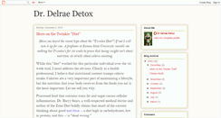 Desktop Screenshot of drdelraedetox.blogspot.com