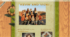 Desktop Screenshot of kevinandvicki.blogspot.com