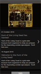 Mobile Screenshot of huntofthelivingdead.blogspot.com