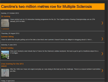 Tablet Screenshot of carolinesmillionmetres4ms.blogspot.com