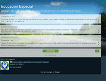 Tablet Screenshot of educacionespecialene.blogspot.com