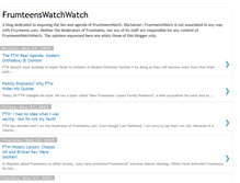 Tablet Screenshot of frumteenswatchwatch.blogspot.com