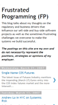Mobile Screenshot of frustratedprogramming.blogspot.com
