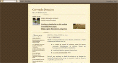 Desktop Screenshot of correndo-descalco.blogspot.com