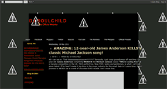 Desktop Screenshot of djsoulchild.blogspot.com