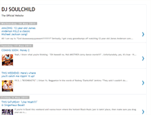 Tablet Screenshot of djsoulchild.blogspot.com