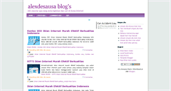 Desktop Screenshot of alexdesausa.blogspot.com