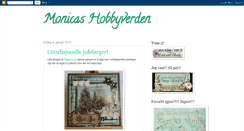 Desktop Screenshot of monicashobbyverden.blogspot.com