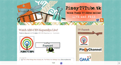 Desktop Screenshot of pinoytvtube.blogspot.com