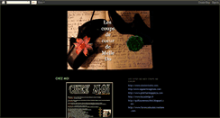 Desktop Screenshot of lescoupsdecoeurdemelledo.blogspot.com