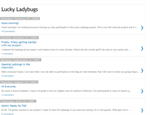 Tablet Screenshot of luckyladybugs.blogspot.com