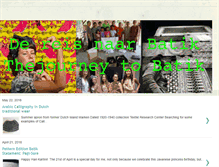Tablet Screenshot of dereisnaarbatik.blogspot.com