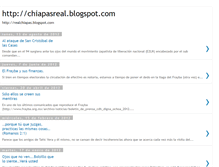 Tablet Screenshot of chiapasreal.blogspot.com