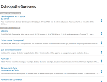 Tablet Screenshot of osteopathesuresnes.blogspot.com