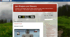 Desktop Screenshot of jain-bhajans.blogspot.com
