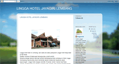 Desktop Screenshot of linggahoteljayagirilembang.blogspot.com