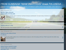 Tablet Screenshot of imamwahyudin.blogspot.com