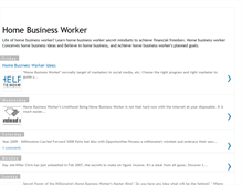 Tablet Screenshot of homebusinessworker.blogspot.com