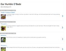 Tablet Screenshot of ourhumbleobode.blogspot.com