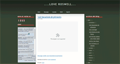 Desktop Screenshot of loveroswell-es.blogspot.com