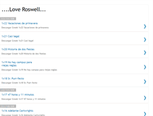 Tablet Screenshot of loveroswell-es.blogspot.com