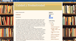 Desktop Screenshot of calidadyproductividadtsu1.blogspot.com