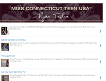 Tablet Screenshot of missconnecticutteenusa2010.blogspot.com