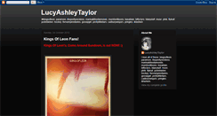 Desktop Screenshot of lucyashleytaylor.blogspot.com