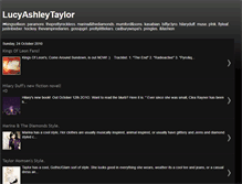 Tablet Screenshot of lucyashleytaylor.blogspot.com