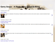 Tablet Screenshot of gerrysnaps.blogspot.com