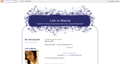 Desktop Screenshot of chie-manilagurl.blogspot.com