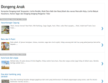 Tablet Screenshot of dongengdong.blogspot.com