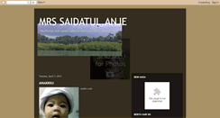 Desktop Screenshot of mrssaidatulanje.blogspot.com