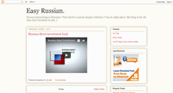 Desktop Screenshot of easyrussian.blogspot.com