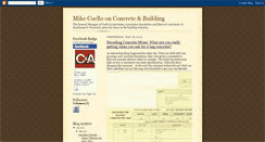 Desktop Screenshot of mikecoello.blogspot.com