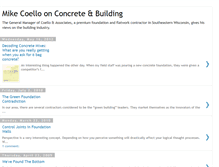 Tablet Screenshot of mikecoello.blogspot.com
