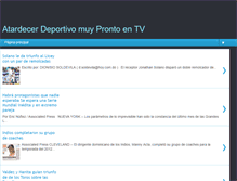 Tablet Screenshot of deportes890.blogspot.com