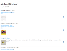 Tablet Screenshot of michaelbrodeur.blogspot.com
