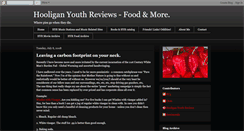 Desktop Screenshot of hooliganyouthreviewsfood.blogspot.com