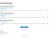 Tablet Screenshot of eierstockszyste.blogspot.com