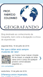 Mobile Screenshot of f1colombo-geografando.blogspot.com