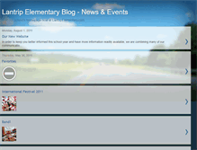 Tablet Screenshot of lantripelementary.blogspot.com