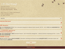 Tablet Screenshot of kai-wang.blogspot.com