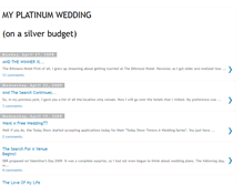 Tablet Screenshot of aplatinumweddingonasilverbudget.blogspot.com