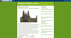 Desktop Screenshot of musingsonreligiousstudies.blogspot.com