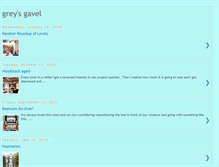 Tablet Screenshot of greysgavel.blogspot.com