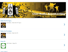 Tablet Screenshot of live-radio.blogspot.com