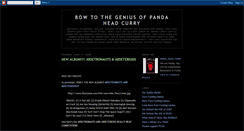 Desktop Screenshot of pandaheadcurry.blogspot.com